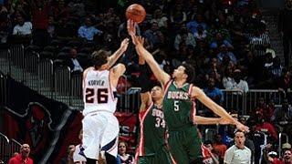 Kyle Korvers 11 points in One Minute Scorches Bucks