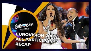 Eurovision 2009  All Participants  RECAP