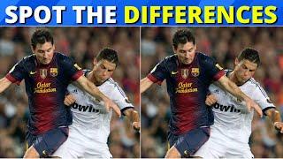 Spot The Differences  Guess The Player  Football Trivia 2024 Messi Quiz Ronaldo Quiz