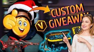 FREE FIRE LIVE GIVEAWAY CUSTOM ROOMS FF LIVE GIVEAWAY#FFLIVEGIVEAWAY#SHORTS#VIRAL