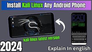 how to install kali linux on android device without root  #kalilinux #nethunter