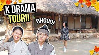 KOREAN DRAMA Location Tour in Korea ️  Korean Folk Village