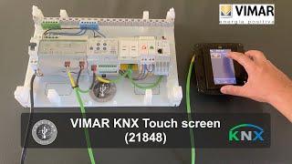 KNX touch screen by VIMAR 21848