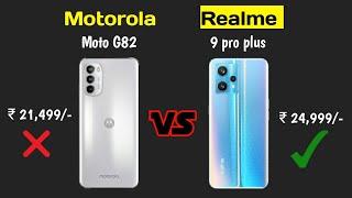 Motorola Moto G82 vs Realme 9 pro plus  unboxing and first impressions  Tech bhau