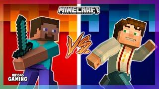 Minecraft  - Steve Vs Jesse Original Minecraft Xbox Skit