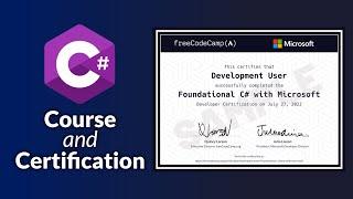 Free Foundational C# Certification from Microsoft – Full Course