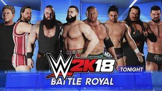 WWE 2K18 - 8 MAN BATTLE ROYAL WWE 2K18 New Exclusive Gameplay