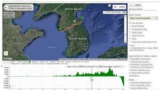 Korea Topographic Profile and Physical Features