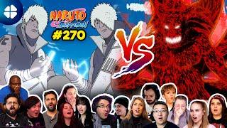 Kinkakus Tailed Beast Form vs Darui  Shippuden 270 Reaction Mashup  Battleground ナルト 疾風伝 海外の反応