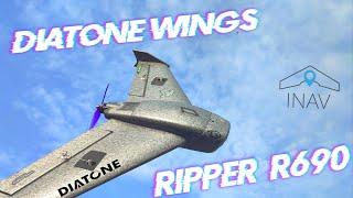 Diatone Wings Ripper R690 Мелкое неубиваемое крыло для быстрых и дальних полетов