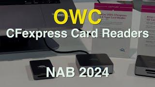 NAB24 - OWC CFexpress & SD Card Readers