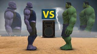 Hulk Vs Thanos Dance Battle  HD 