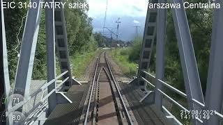 TATRY EIC 3140 + pozdrowienia od Tomka Wlazło   szlak  Zakopane - Warszawa Centralna