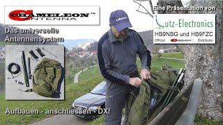 CHAMELEON Antennas Aufbauen – anschliessen – DX