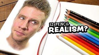 Can I Draw REALISM with only 12 Colored Pencils?