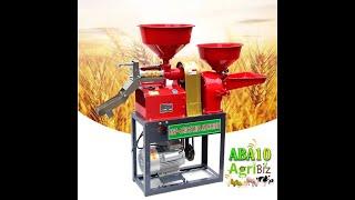 4in1 Rice Mill with Grinder Machine