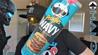 Pringles® WAVY MOA Burger Review ️   HALO®   theendorsement