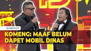 Kocak Pembukaan Komeng-Abdel di HUT ke-13 KompasTV Menyapa Menteri Hingga Berpantun