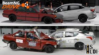 BeamNG.drive vs IIHS Crash Tests Physics Comparison