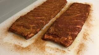 Making some Dry Rub  Preparing some Spare Ribs  St Louis Style