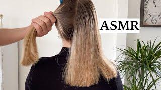 ASMR My Dad Plays With My Hair  Relaxing Hair Styling Hair Brushing & Spraying Sounds No Talking