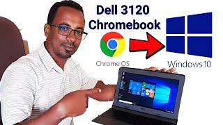 Dell 3120 Chromebook  How to Install Windows10 11 8