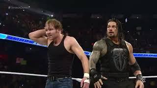 Roman Reigns & Dean Ambrose vs. The Dudley Boyz SmackDown February 18 2016