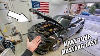 How To Make ANY Mustang Fast V6 GT GT500