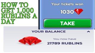 How To Earn 1000 Rublins A Day Roblominer Free Robux In 2023