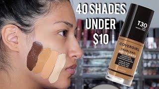 NEW COVERGIRL TRUBLEND MATTE MADE FOUNDATION  ALL DAY FOUNDATION WEAR TEST - Alexisjayda