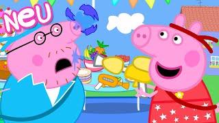 Peppa-Wutz-Geschichten  Das vornehme nasse Gartenfest   Videos für Kinder