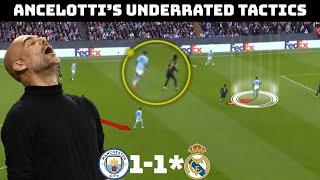 Tactical Analysis  Manchester City 1-1 Real Madrid  How Ancelotti Beat Pep 
