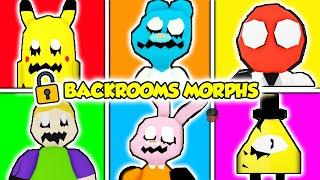 UPDATE  How to get ALL 5 NEW BACKROOMS MORPHS NICOLE CLARENCE WATTERSONPIKACHU BILL CIPHER