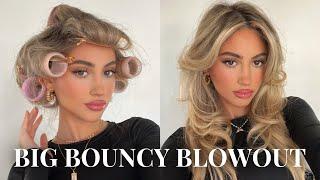 AT-HOME BLOWOUT W ROLLERS  BIG & BOUNCY *updated*