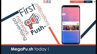 MegaPush Review - BIGGEST Push Notifications Ad Network