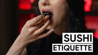 Sushi Etiquette How To Properly Eat Sushi & Japanese Table Manners  Jamila Musayeva