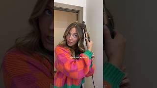 How to use a clamp curler by Lilly Myers #clampcurler #hairtutorials #curlinghair #beachwaves