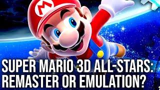 Super Mario 3D All-Stars Tech Review Remaster Emulation... or Both?