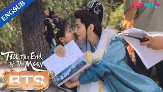 ENGSUB Luo Yunxi and Bai Lu finding the best position to kiss  Till The End of The Moon  YOUKU