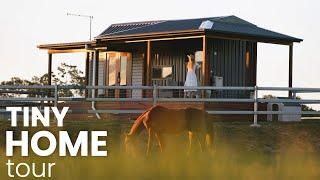 Twin Tiny House Tour in Yamba  17sqm  180sqft Farm Stay NSW  Australia Airbnb