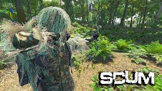 Scum 0.95 - Survival Evolved Squad Gameplay - Day 2 - Rambo Mode Activated - Compound Bow Ready