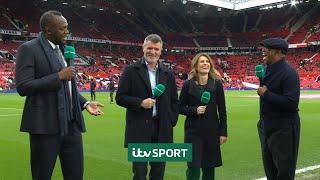 Roy Keane and Ian Wright full of admiration for Usain Bolt  ITV Sport