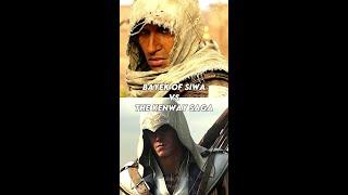 Bayek of Siwa vs The Kenway Saga - Assassins Creed #assassinscreed