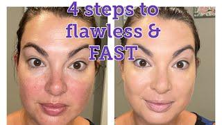 4 steps to FLAWLESS & FAST using Younique products