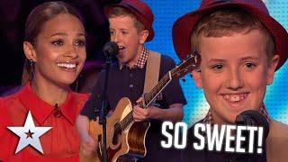 12-year-old writes CUTE LOVE SONG for his SECRET CRUSH  Audition  BGT Series 9