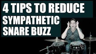 4 WAYS TO REDUCE SYMPATHETIC SNARE BUZZ HOW TO TUNE A SNARE DRUM