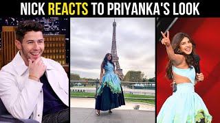 Nick Jonas ADORABLE REACTION to Priyanka Chopras Global Citizen look