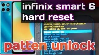 Infinix X6511B Patten UnlockInfinix smart 6 hard reset