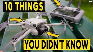 DJI Mini 4 Pro - 10 THINGS YOU MAY NOT KNOW