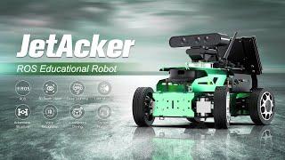 Hiwonder JetAcker ROS Robot Car Powered by Jetson Nano Lidar Depth Camera SLAM Mapping Navigation